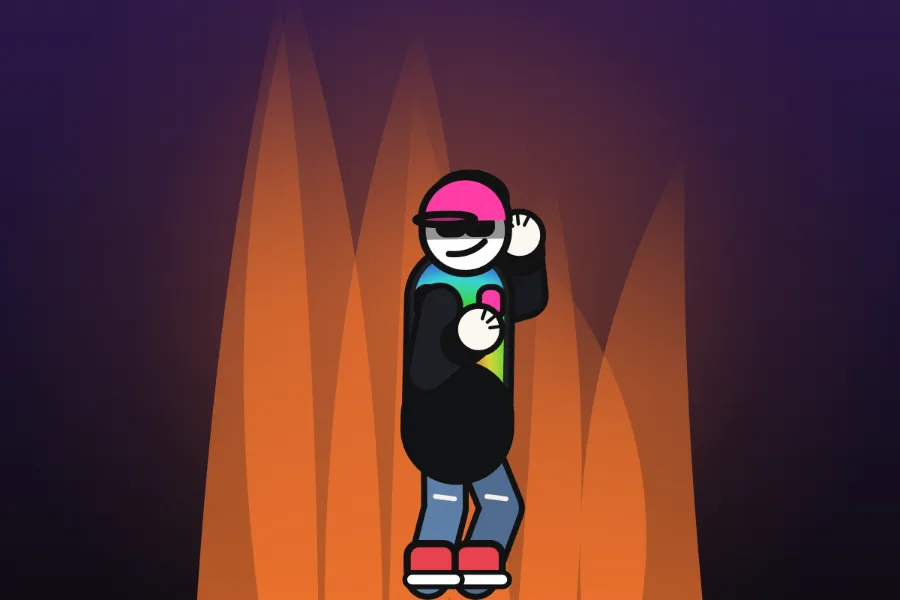 Hit the woah : le bras qui balance, un silence, puis le mur